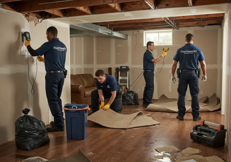 Flood DamageMaterial Assessment and Debris Removal process in South Padre Island, TX