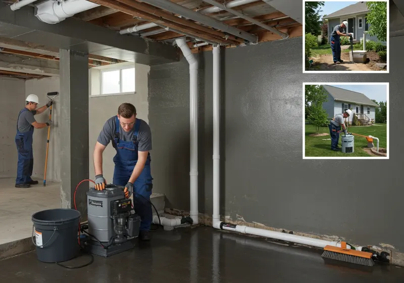 Basement Waterproofing and Flood Prevention process in South Padre Island, TX